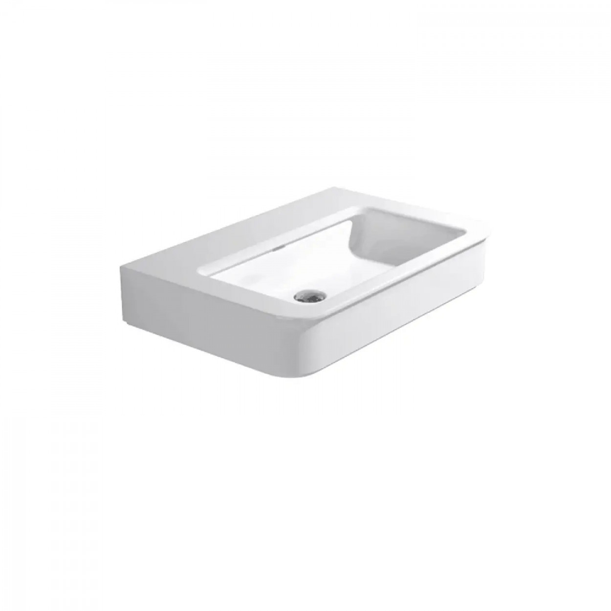 Lavabo da appoggio o sospeso Madre 75 cm - Flaminia