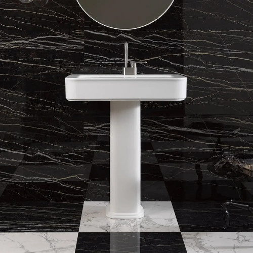 Lavabo da appoggio o sospeso Madre 75 cm - Flaminia