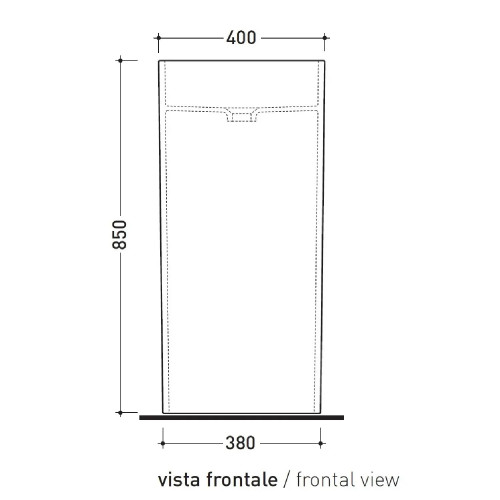 Lavabo freestanding Monowash 40 cm - Flaminia