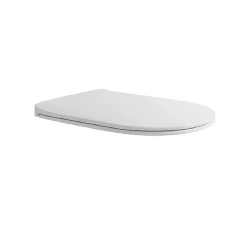Coprivaso Slim con Chiusura Rallentata Astra Bianco Lucido - Flaminia