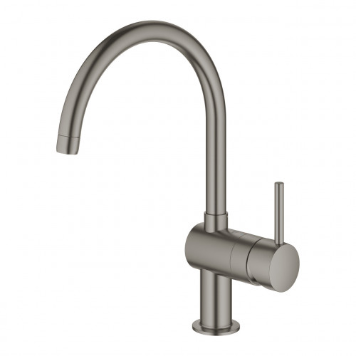 Miscelatore monocomando per lavello Minta grafite spazzolato - Grohe