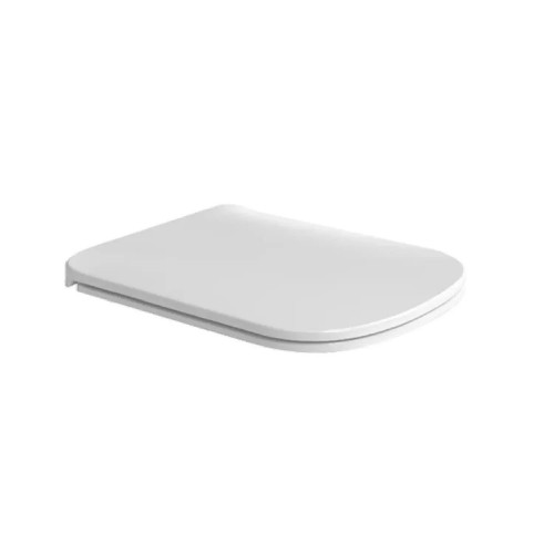 Coprivaso Slim con Chiusura Rallentata Play Bianco Lucido - Flaminia |