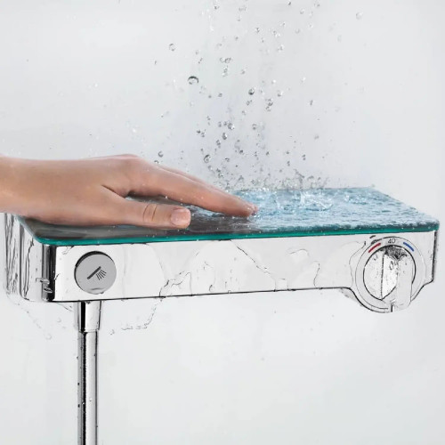 Miscelatore Esterno Doccia Termostatico Shower Tablet Select Cromo - H