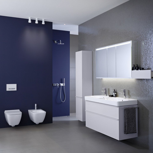 Vaso Wc sospeso serie Smyle square bianco lucido Geberit