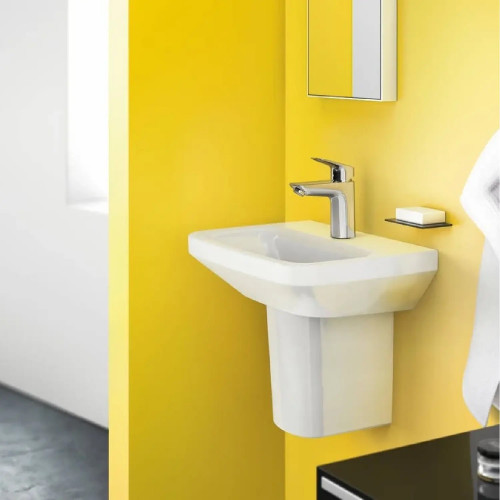 Miscelatore Monocomando Lavabo 100 CoolStart con Salterello Logis Crom