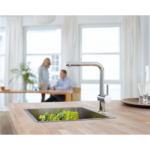 Miscelatore monocomando per lavello Minta cromo - Grohe