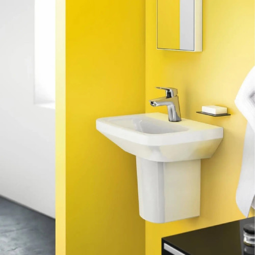 Miscelatore monocomando lavabo 70 CoolStart con salterello Logis cromo