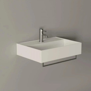 Portasalviette per lavabo Hide cromo - Eleganza e funzionalità di Alic 2