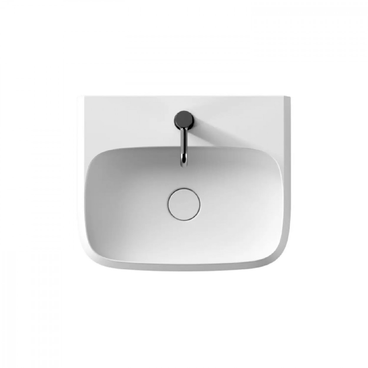 Lavabo Sospeso 55x45xh14 Bianco Lucido - Alice Ceramica | Meglioalge