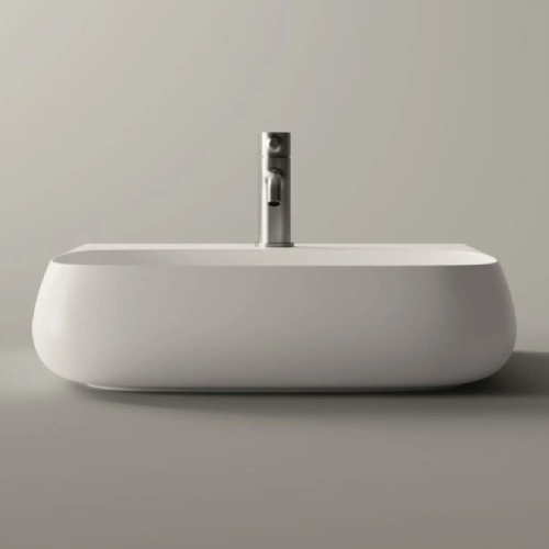Lavabo Sospeso 55x45xh14 Bianco Lucido - Alice Ceramica | Meglioalge