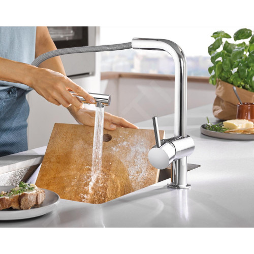 Miscelatore monocomando per lavello Minta cromo - Grohe