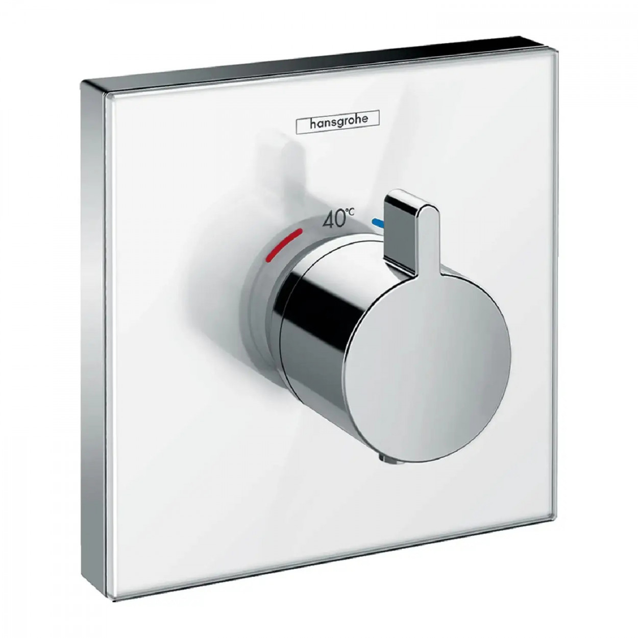 Miscelatore Termostatico Incasso ShowerSelect Glass Bianco/Cromo - Han