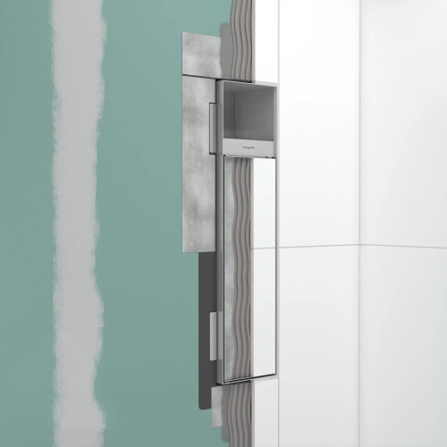 Portascopino Incasso con Porta Rotolo e Porta Piastrellabile XtraStori