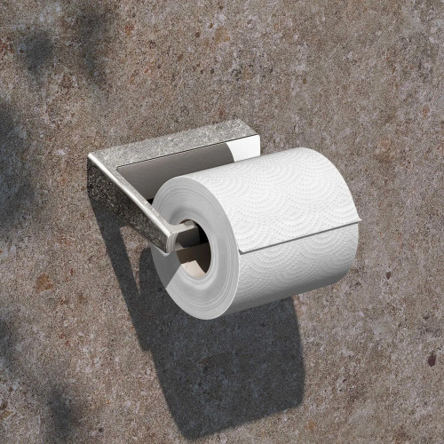 Porta Rotolo con Fermo Aveno Cromo - Keuco | Eleganza e Funzionalità p