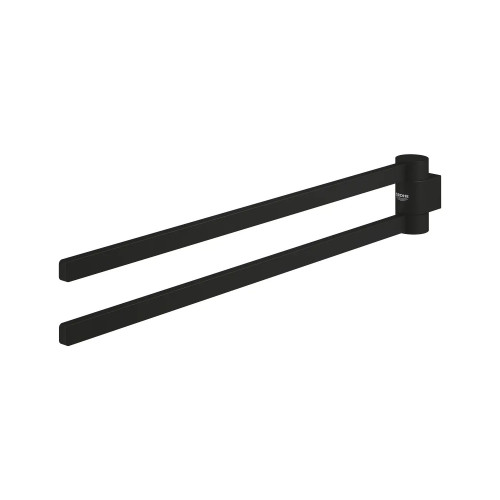 Porta Salviette Selection Nero Opaco - Grohe | Eleganza e Funzionalità