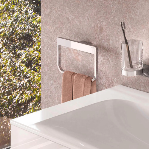 Porta Salviette ad Anello Aveno Cromo - Keuco | Eleganza e Funzionalit