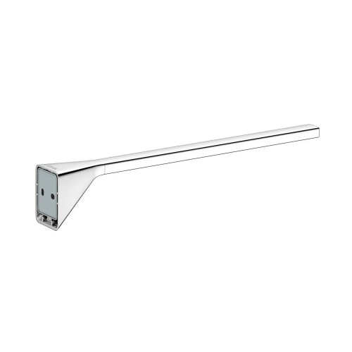 Porta Salviette Singolo Fisso Aveno Cromo - Keuco | Eleganza e Funzion