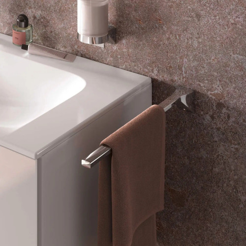 Porta Salviette Singolo Fisso Aveno Cromo - Keuco | Eleganza e Funzion