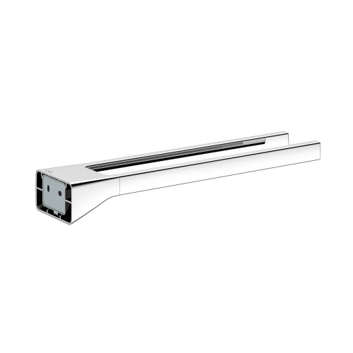 Porta Salviette Doppio Fisso Aveno Cromo - Keuco | Eleganza e Funziona