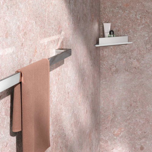 Porta Salviette Incollo 80 Aveno Cromo - Design Elegante e Funzionale