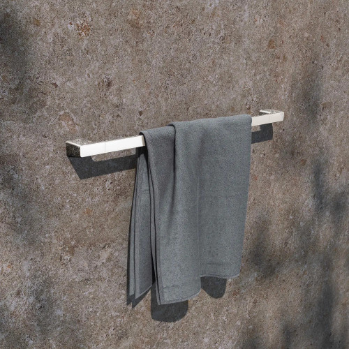 Porta Salviette Incollo 80 Aveno Cromo - Design Elegante e Funzionale