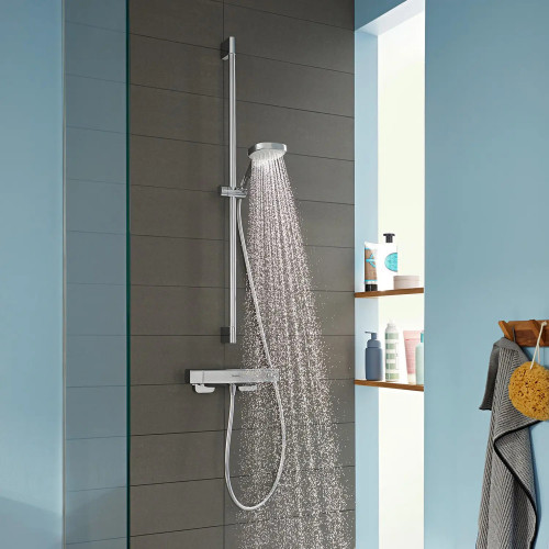 Miscelatore Termostatico Doccia Esterno Ecostat E Cromo - Hansgrohe