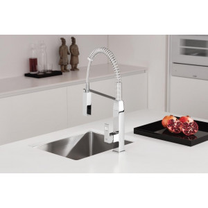 Miscelatore monocomando per lavello EuroCube cromo - Grohe 2