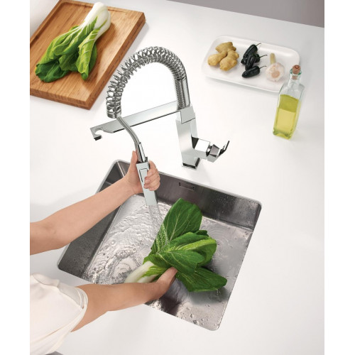 Miscelatore monocomando per lavello EuroCube cromo - Grohe