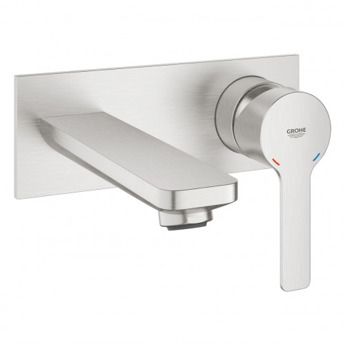 Miscelatore per lavabo 2 fori M Lineare Grohe - Super Steel