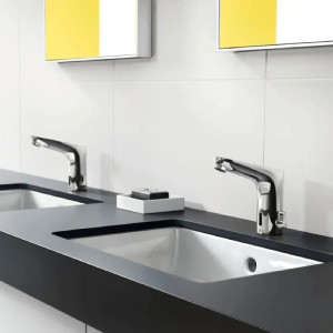 Miscelatore elettronico lavabo Hansgrohe Focus cromo 230 V - Regolazio 2