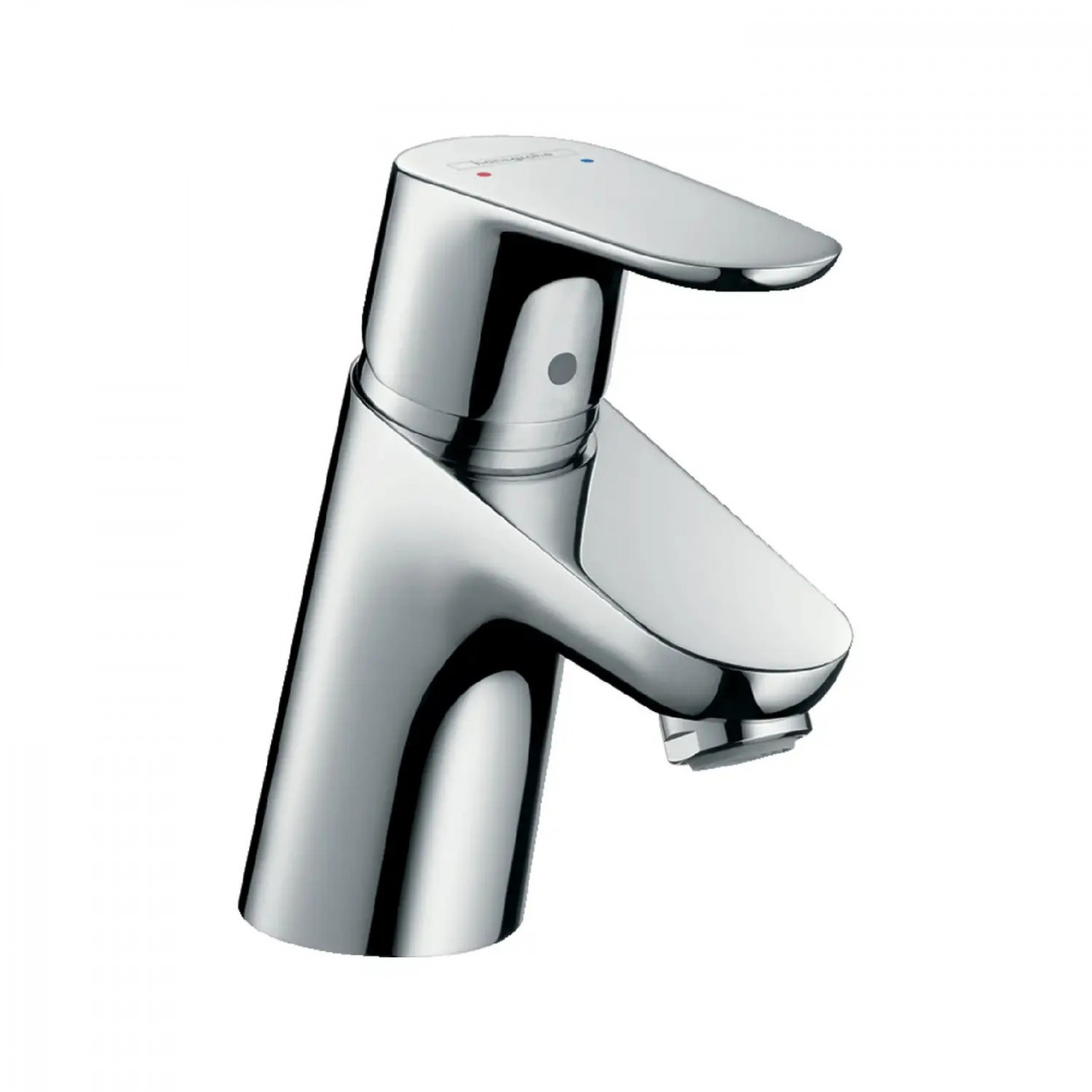 Miscelatore Monocomando Lavabo 70 con Piletta Push-Open Focus E2 Cromo