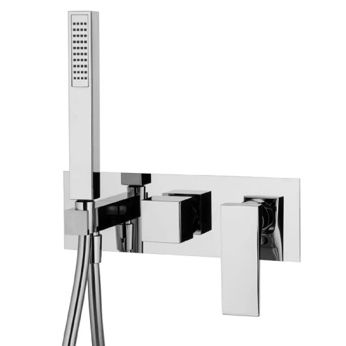 Miscelatore Incasso Doccia 2 Uscite con Set Zeta Cromo - Fima Carlo Fr