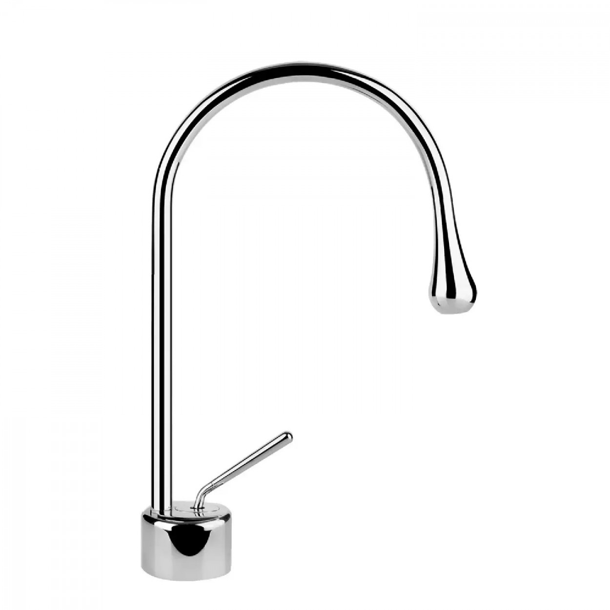 Miscelatore lavabo con bocca corta senza scarico Goccia cromo - Gessi