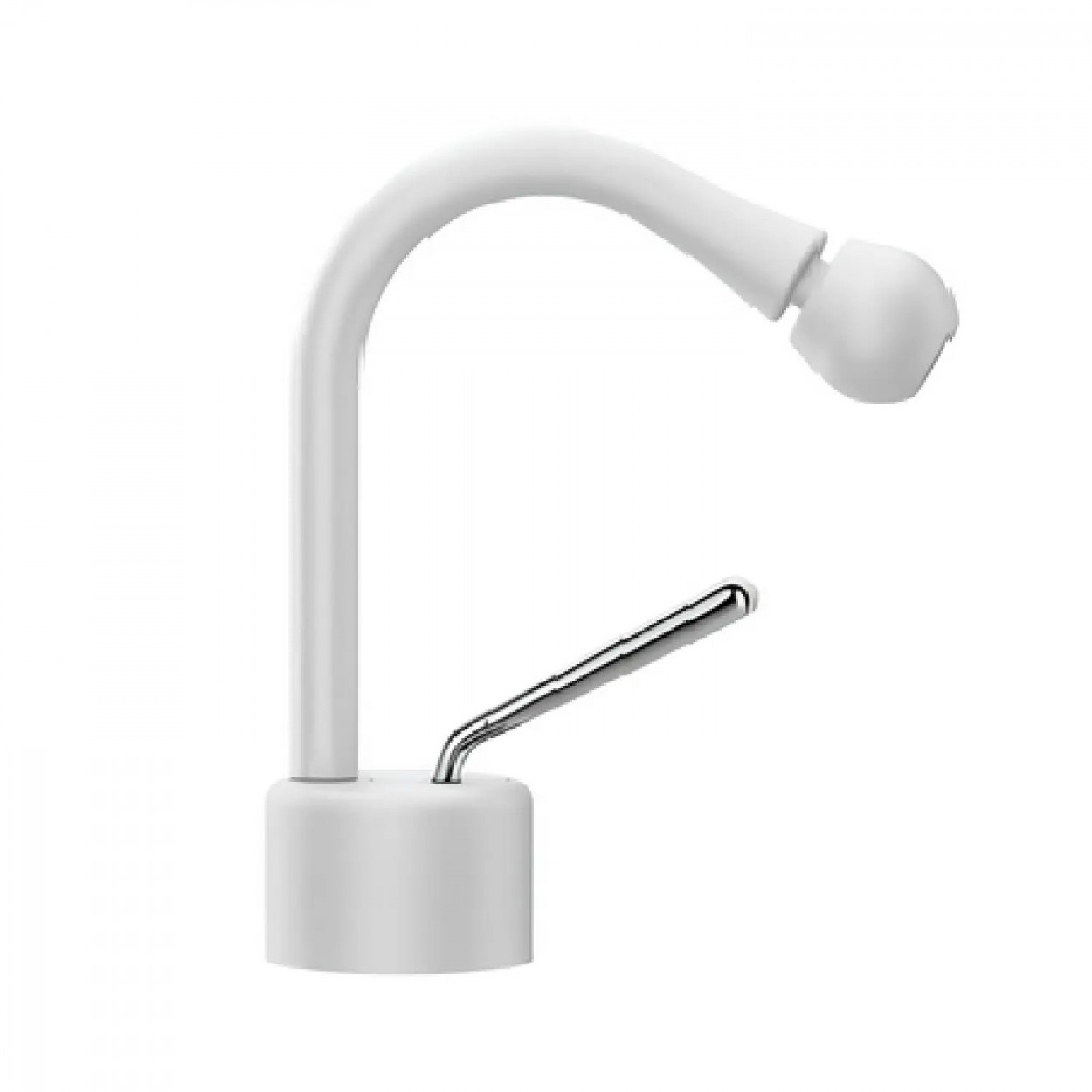 Miscelatore per bidet senza scarico Goccia bianco opaco - Gessi