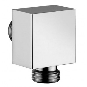 Presa acqua a muro quadrata Level cromo - Paffoni