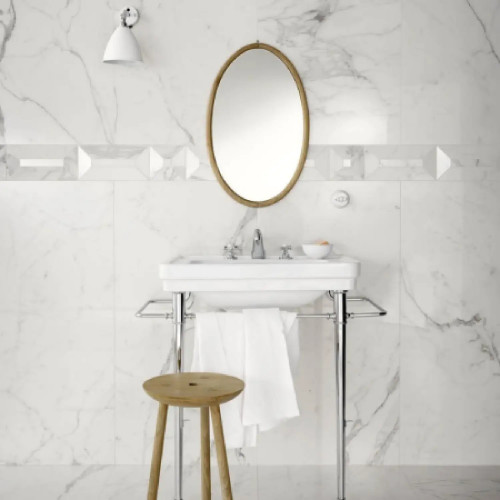 Floor Statuario 60x60 cm Allmarble rettificato - Marazzi | Meglioalge