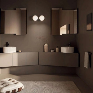 Nuances StrideUp Marrone Effetto Cemento 120x120 cm | Italgraniti 2