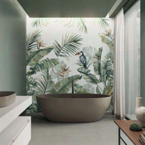 Nuances Salvia StrideUp effetto cemento 120x120 verde matt - Italgrani 2