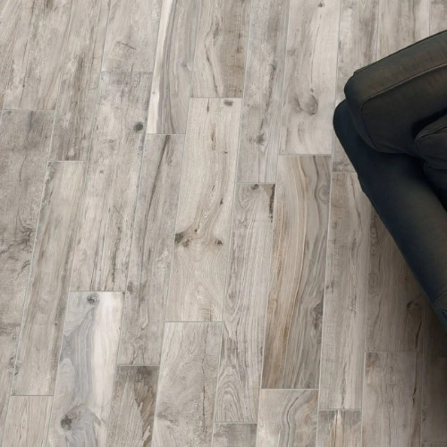 Pavimento Effetto Legno Tortora 15x100 cm | Ceramica Rondine - Meglioa
