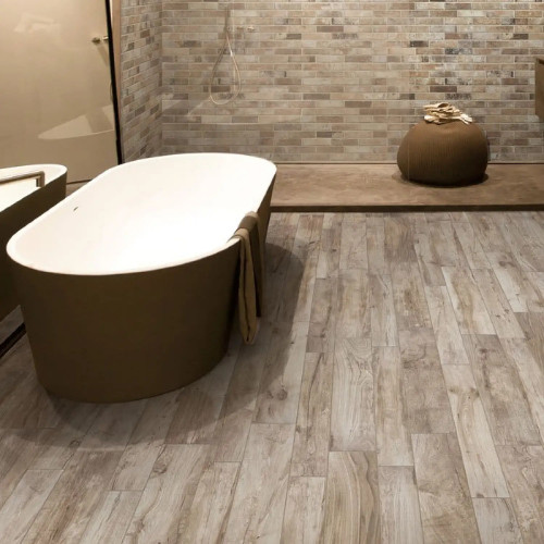 Living effetto legno marrone 15x100 cm | Ceramica Rondine - Meglioalge