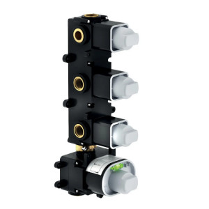 Corpo Incasso Miscelatore Termostatico Wellbox 3 Vie - Nobili