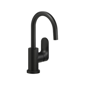 Miscelatore lavabo Yoyo nero opaco Nobili con scarico push - Meglioalg