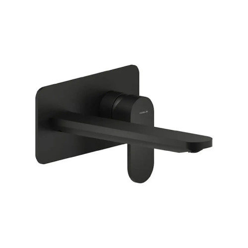 Miscelatore monocomando a parete Yoyo nero opaco - Nobili | Meglioalge