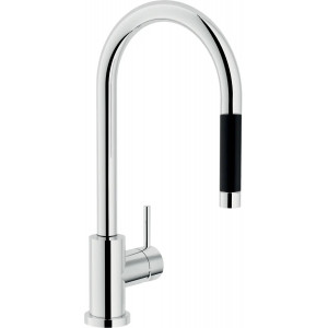 Miscelatore lavello con doccetta estraibile Live cromo lucido - Nobili