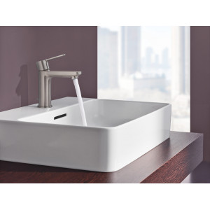 Miscelatore monocomando taglia XS per lavabo Lineare satinato super st 2