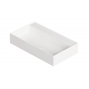 Lavabo Hide sospeso 80x45 cm bianco NO FORO | Ceramica Alice 2