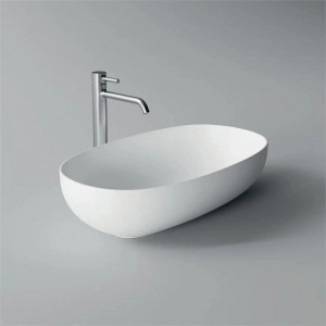 Lavabo da appoggio Form in ceramica bianco opaco - Alice Ceramica 2