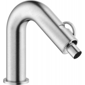 Miscelatore bidet 16 cm Sole inox spazzolato senza scarico - Nobili
