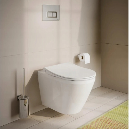 Coprivaso Slim con Chiusura Rallentata Integra Bianco Lucido – Vitra