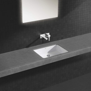 Miscelatore 2 fori taglia M per lavabo Lineare cromo - Grohe | Design 2
